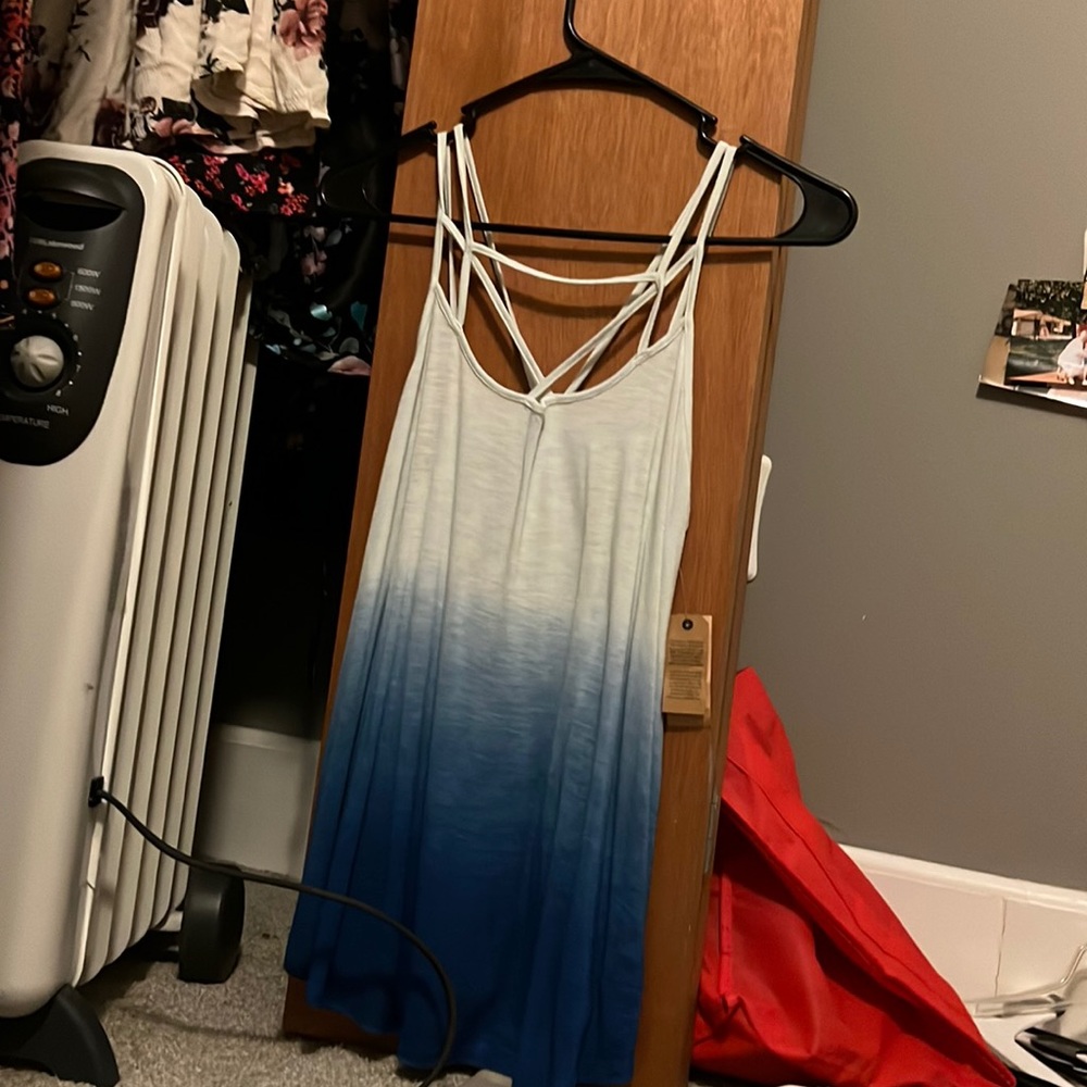 Criss cross tank top
